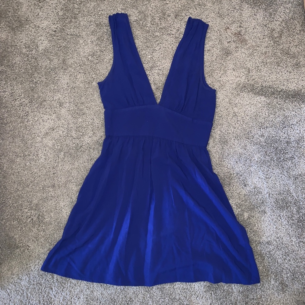 royal blue dress